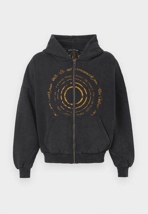 BACKBONE ZIP HOODIE - Jaka ar rāvējslēdzēju - grey