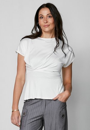 NÜ Denmark, YASMI TEE - Basic póló - creme