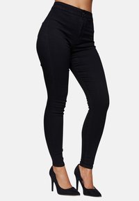 Elara HIGHWAIST  - Vaqueros pitillo - schwarz