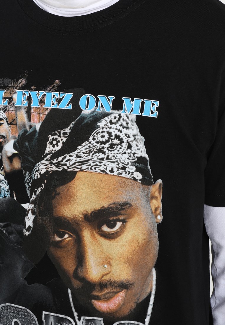 2pac t shirt dames