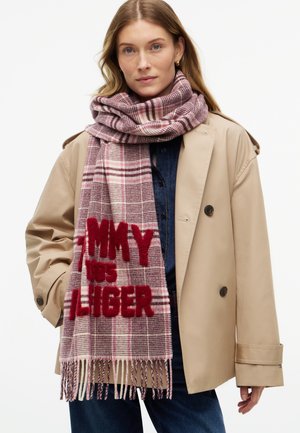 Tommy Hilfiger, TH VARSITY - Scarf - pink