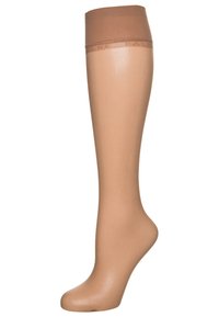 SHELINA 12 DENIER ULTRA-SHEER - Knestrømper - sun
