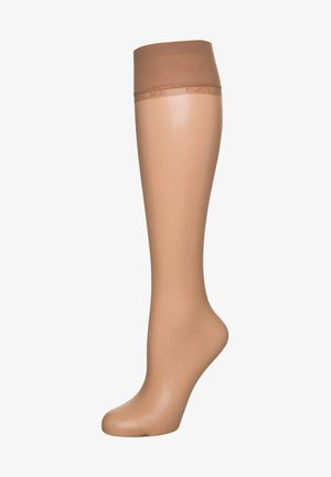 SHELINA 12 DENIER ULTRA-TRANSPARENT SHINY - Knee high socks - sun