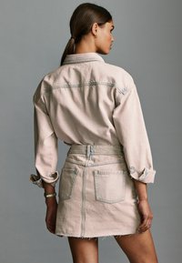 Next Jupe en jean - pink tint