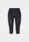 ALPINE 2 3/4 TIGHTS - 3/4 sports trousers - black out