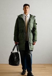 Scotch & Soda LONG PUFFER - Zimski kaput - thyme