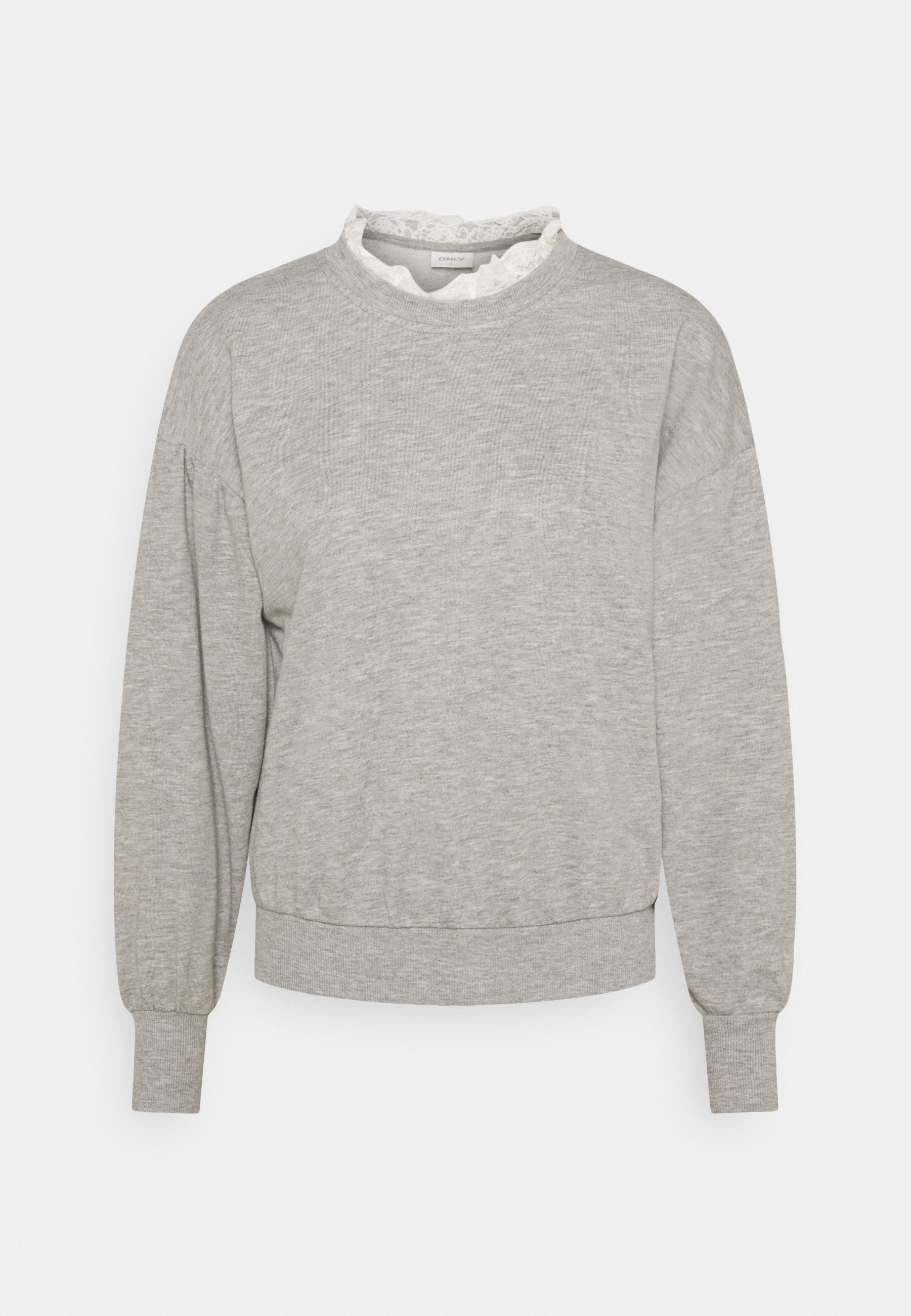 light grey sweatshirt