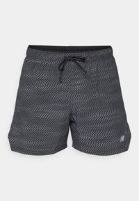 New Balance REFLECTIVE SHORT  - Pantalón corto de deporte - black
