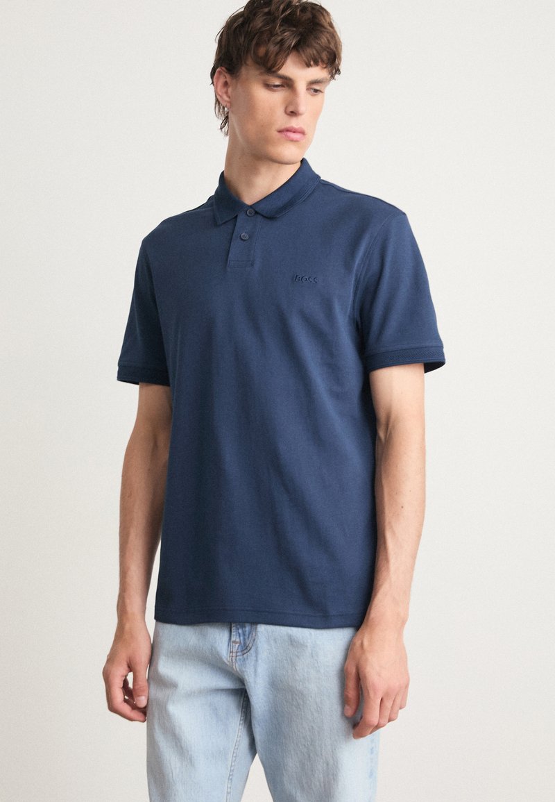 BOSS Polo - open blue