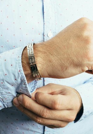 ARGIUS MÄANDER - Bracelet - silver-coloured