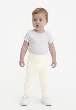 Friboo 5 PACK UNISEX BABY LEGGINGS - Legging (type pantalon) - mottled light grey/blue/off white