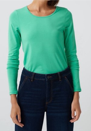 someday. Langarmshirt - green