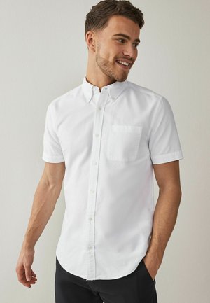 SHORT SLEEVE OXFORD SHIRTS - Overhemd - white 3 pack