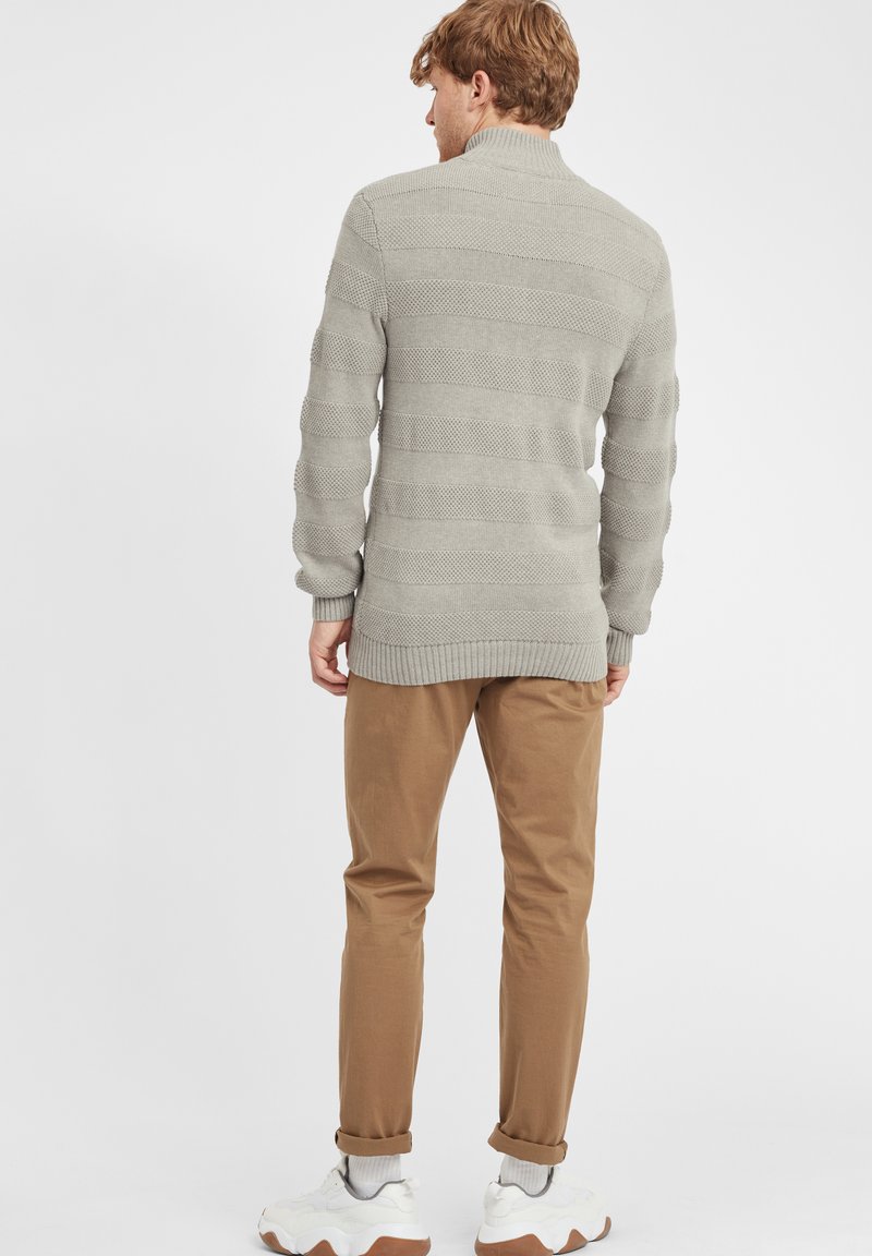 Herren Strickjacken | Blend BHGASPAR Strickpullover stone mix/hellgrau - UU46889 Herren Strickjacken | Blend BHGASPAR Strickpullover stone mix/hellgrau - UU46889