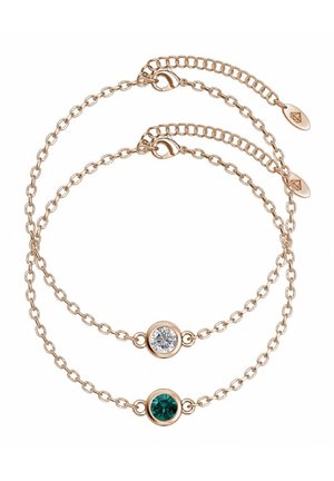 BIRTH2 PACK - Bracelet - or rosé   vert foncé