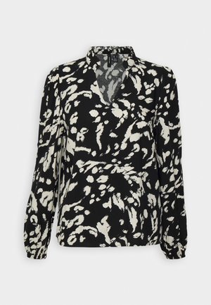 Vero Moda VMEASY VOLUME - Langarmshirt - black