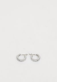 BAGUETTE HOOP - Boucles d'oreilles - white