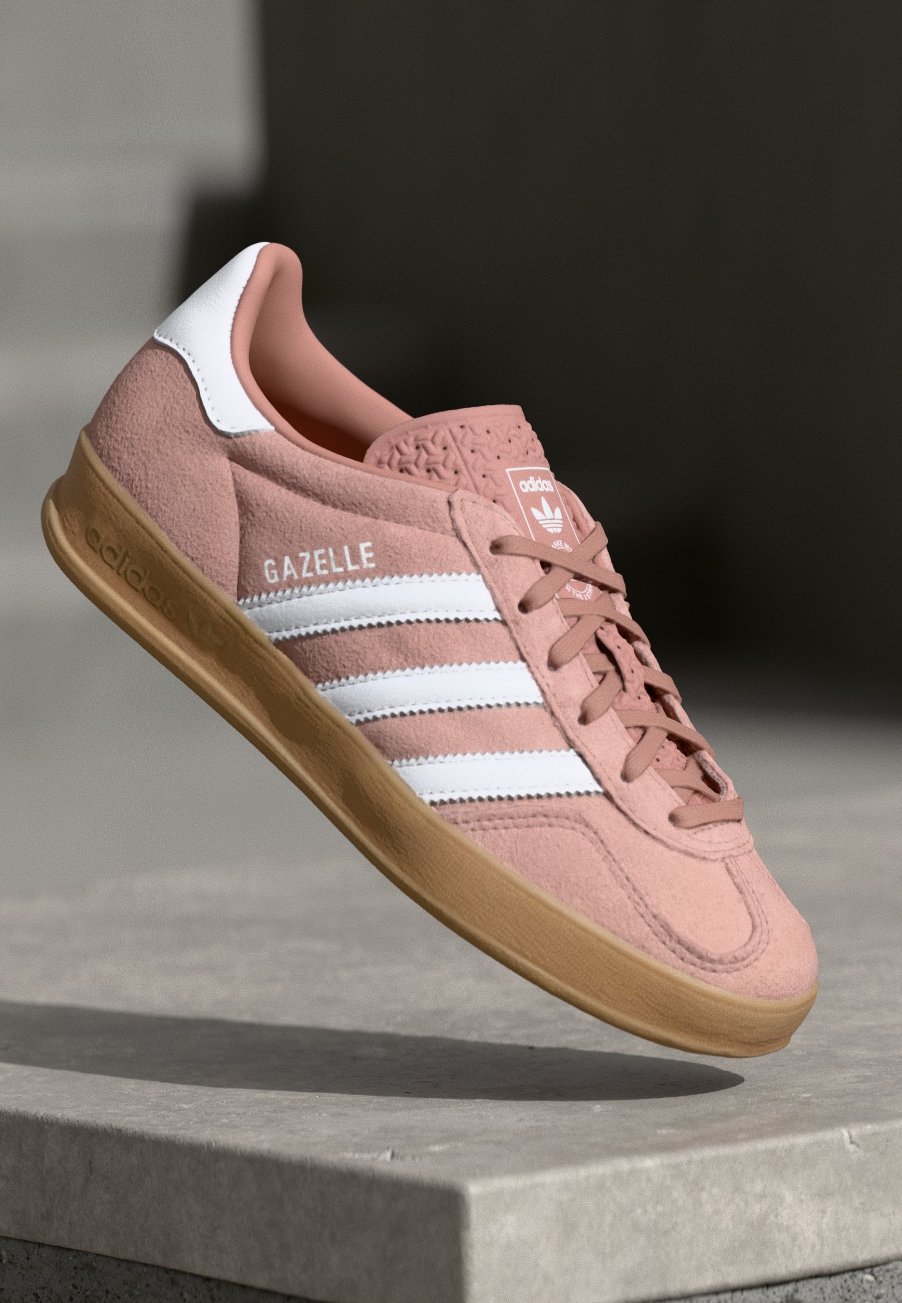 adidas gazelle silver green womens adidas Originals Gazelle Indoor main image 0