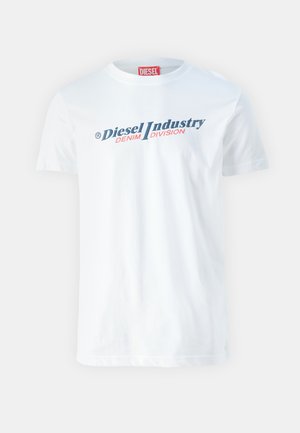 Diesel T-DIEGOR-Q1 - T-shirt imprimé - white