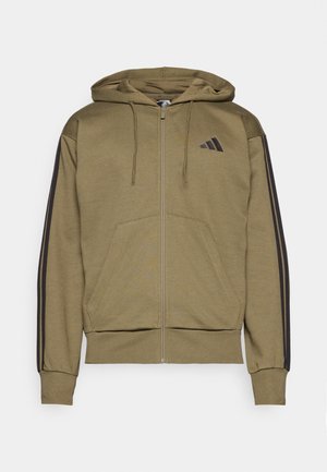 adidas Sportswear Zip-up sweatshirt - olive/black