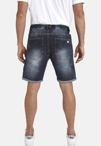 Jan Vanderstorm TIEFBUND LAMBRIT - Denim shorts - dunkelblau
