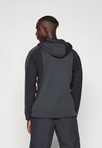 Oakley NORDIC MID FULL ZIP HOOD - Giacca in pile - blackout
