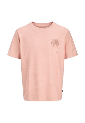 Jack & Jones PREMIUM, JPRBLAEMMETT SS TEE - T-shirt print - misty rose