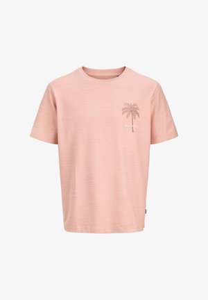 Jack & Jones PREMIUM, JPRBLAEMMETT SS TEE - T-shirt print - misty rose