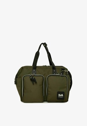 DOUBLE POCKET SHOULDER DIAPER BAG - Beebitarvete kott - khaki