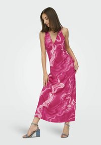 ONLY ONLJANE LIFE SKY SINGLET ANKLE - Denní šaty - raspberry sorbet