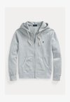 THE RL FLEECE HOODIE - Sweatjacke - andover heather