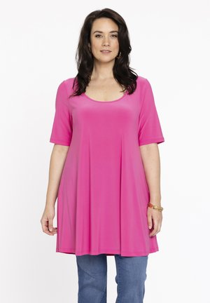 Yoek SHORT SLEEVES - Tunikaer - pink