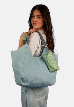 SHOPPER MAXI LIMITED - Cabas - washed denim