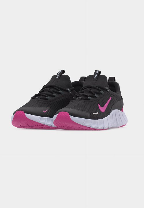 Nike FREE RIDE UNISEX - Zapatillas running asfalto - black/playful pink/anthracite/white — photo 3