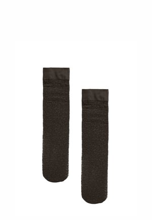 BOUQUET - Kniestrümpfe - soft cacao