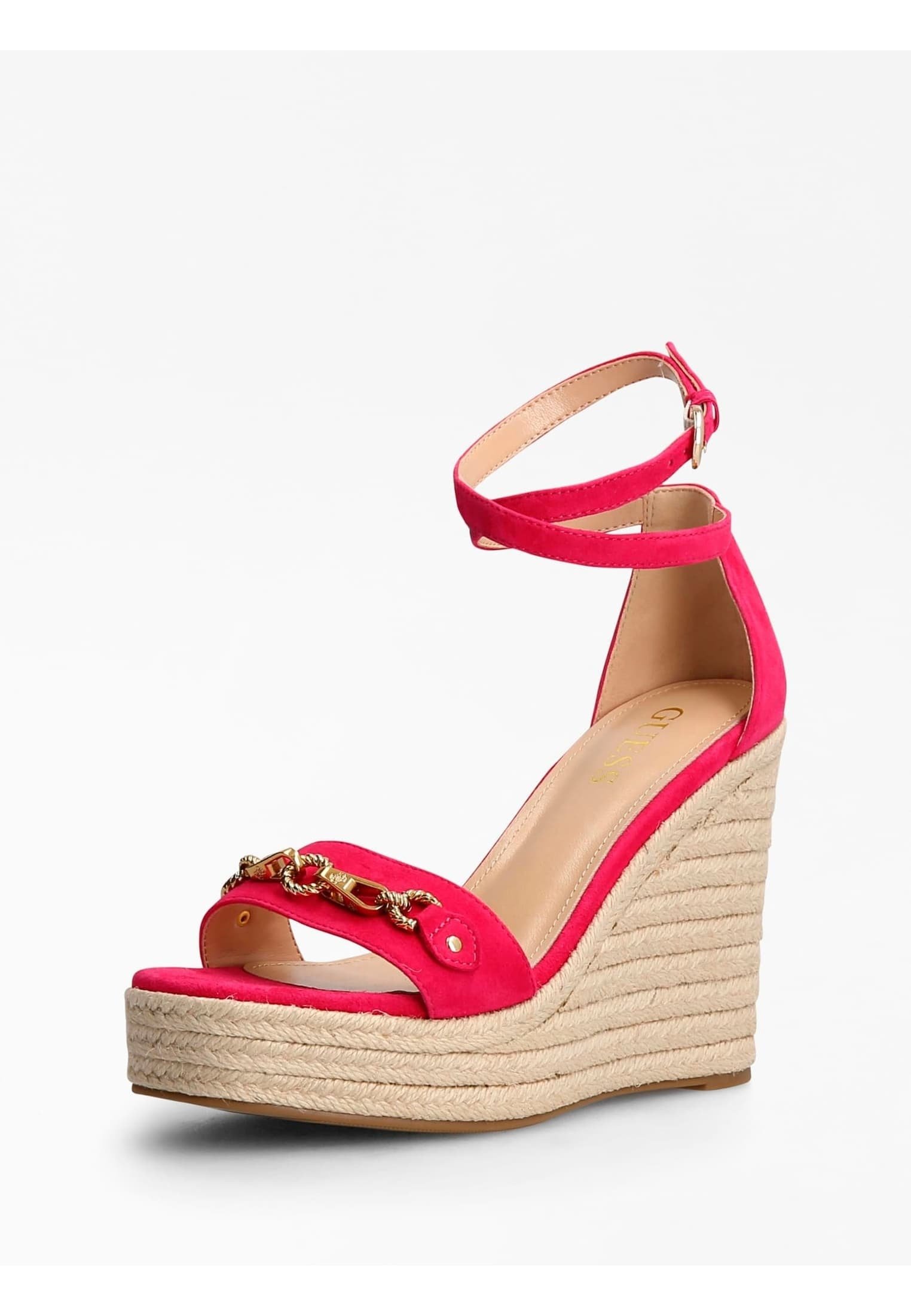 Guess WENDY - Sandali con plateau - fuchsia/lilla - Zalando.it