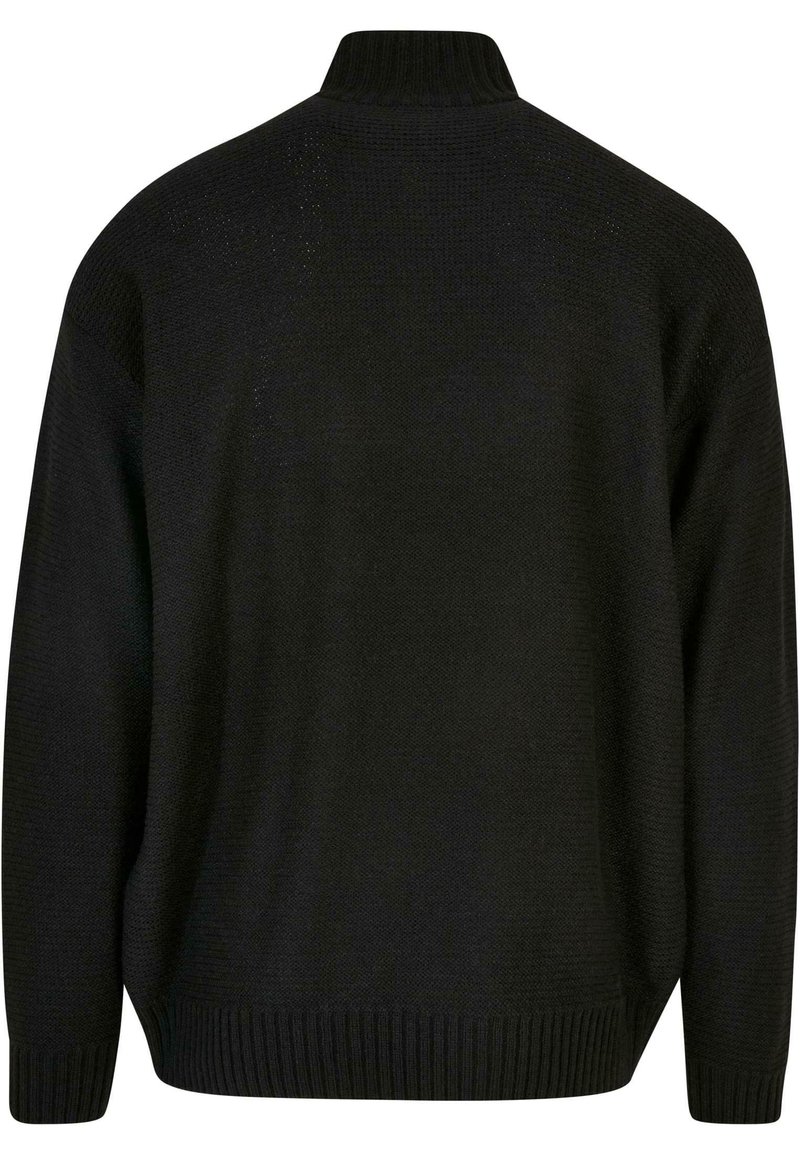 Herren Strickjacken | Urban Classics TROYER Strickpullover black/schwarz - XR98047 Herren Strickjacken | Urban Classics TROYER Strickpullover black/schwarz - XR98047