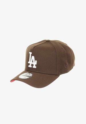 New Era LOS ANGELES DODGERS MLB DOGDGER STADIUM 50TH ANNIVERSARY SIDEPATCH WALNUT 9FORTY A-FRAME SNAPBACK - Cap - braun