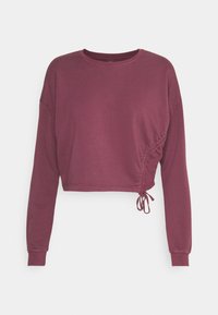 ONPBELL LIFE TIE - Sweatshirt - windsor wine