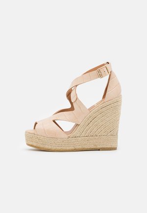 SOFIA - Sandales à plateforme - hellbeige