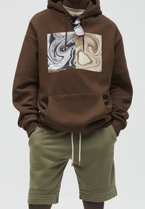 Sweat à capuche - brown