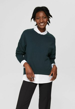 Maglione - dark teal green