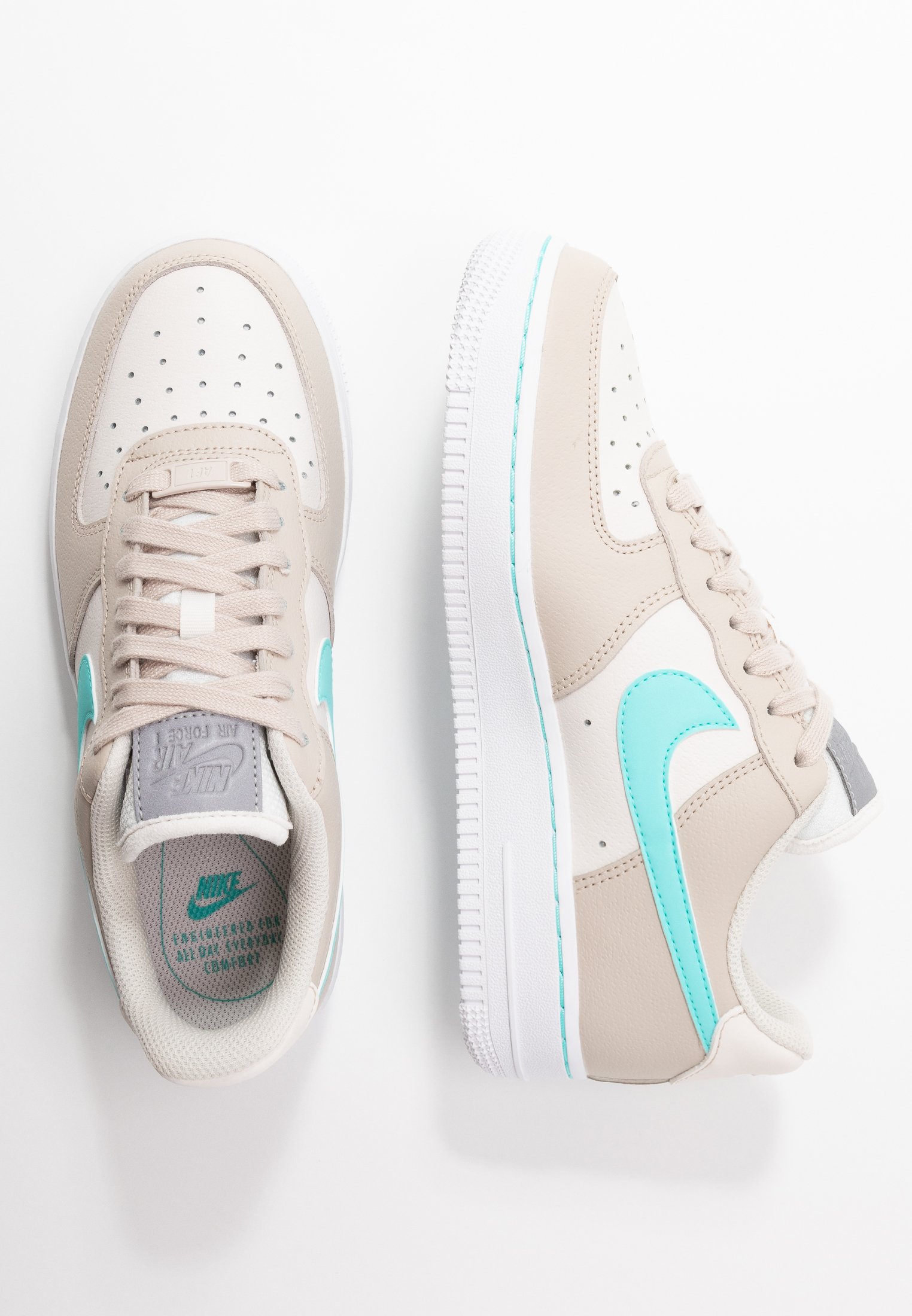 nike air force 1 desert sand aurora green