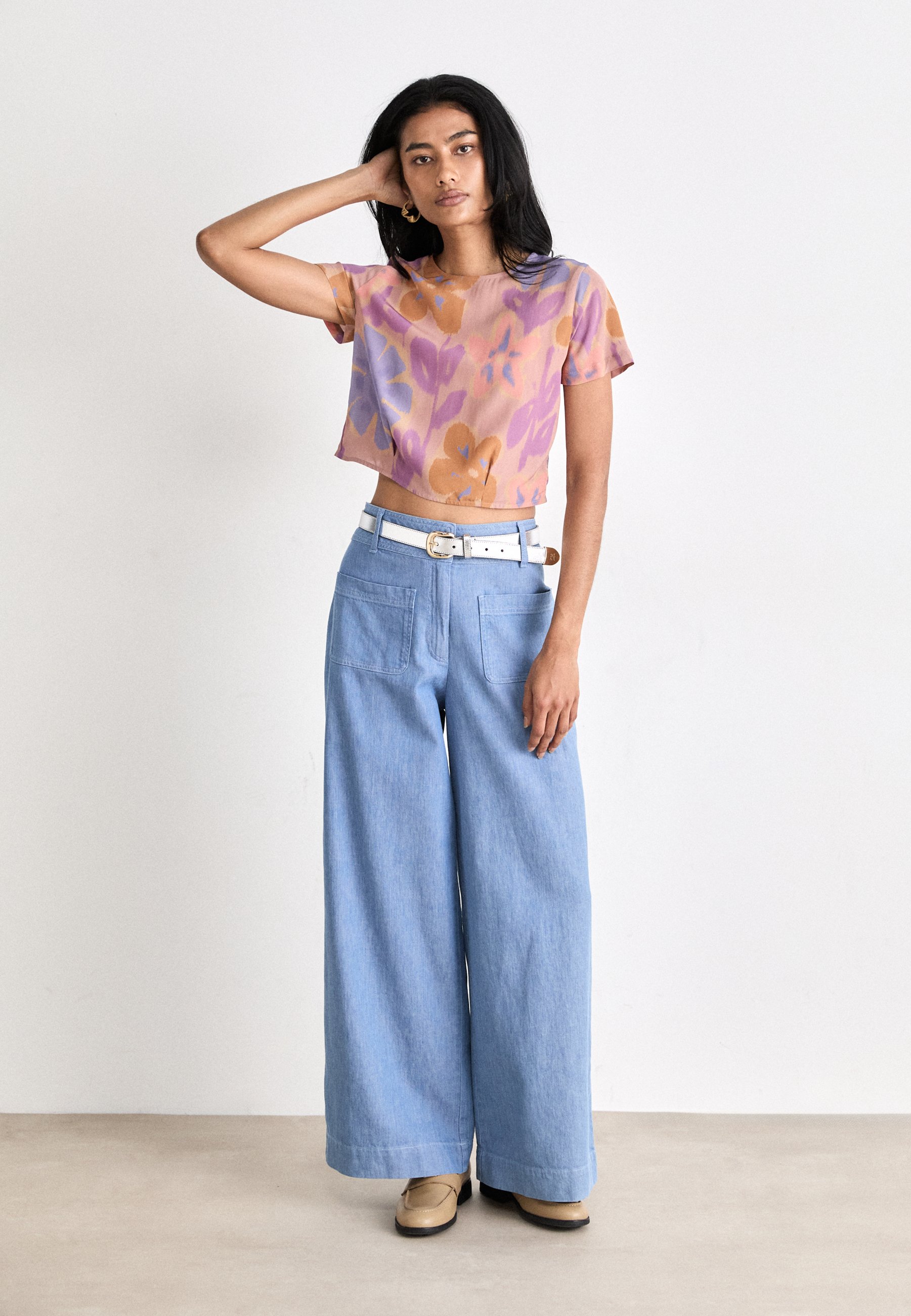 sessùn MANHATTI - Trousers - provencia blue/royal blue - Zalando.co.uk