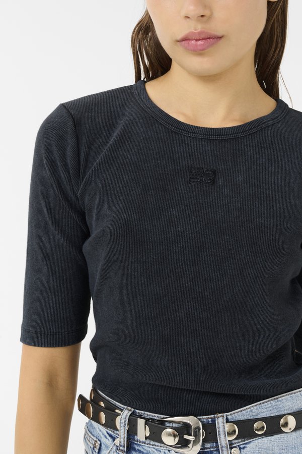 DREW WASHED LOGO - Print T-shirt3