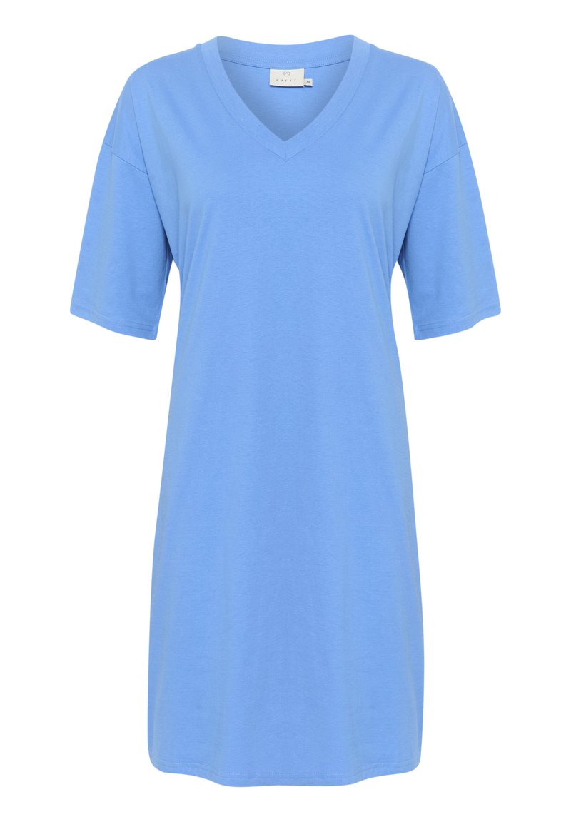 Kaffe Jerseyjurk lichtblauw