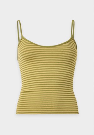 BDG Urban Outfitters, STRIPE CAMI - Μπλούζα - green
