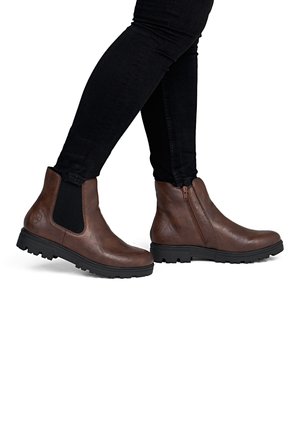Rieker, RIEKER CHELSEA BOOTS 43072 - Boots à talons - brown