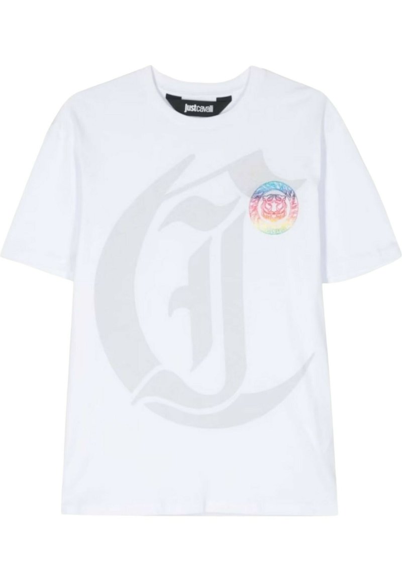 Just Cavalli T-shirt print wit Just Cavalli T-shirt print wit