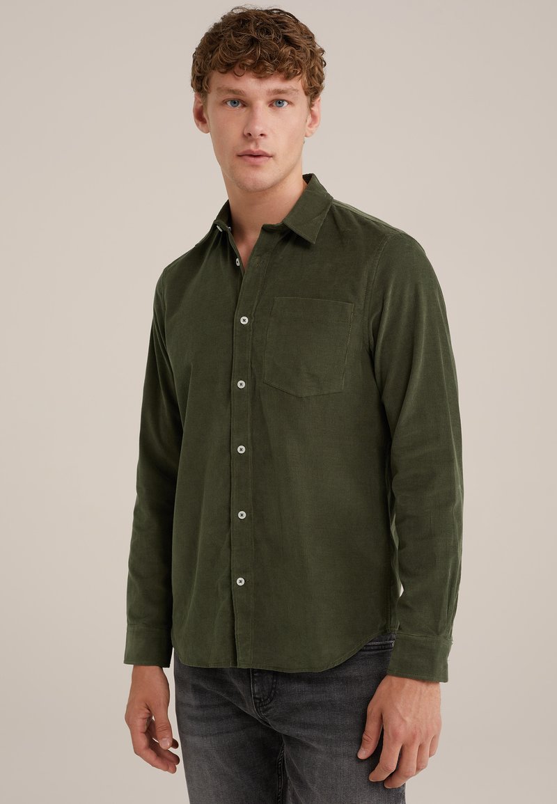 WE Fashion The baby cord - Camicia - green